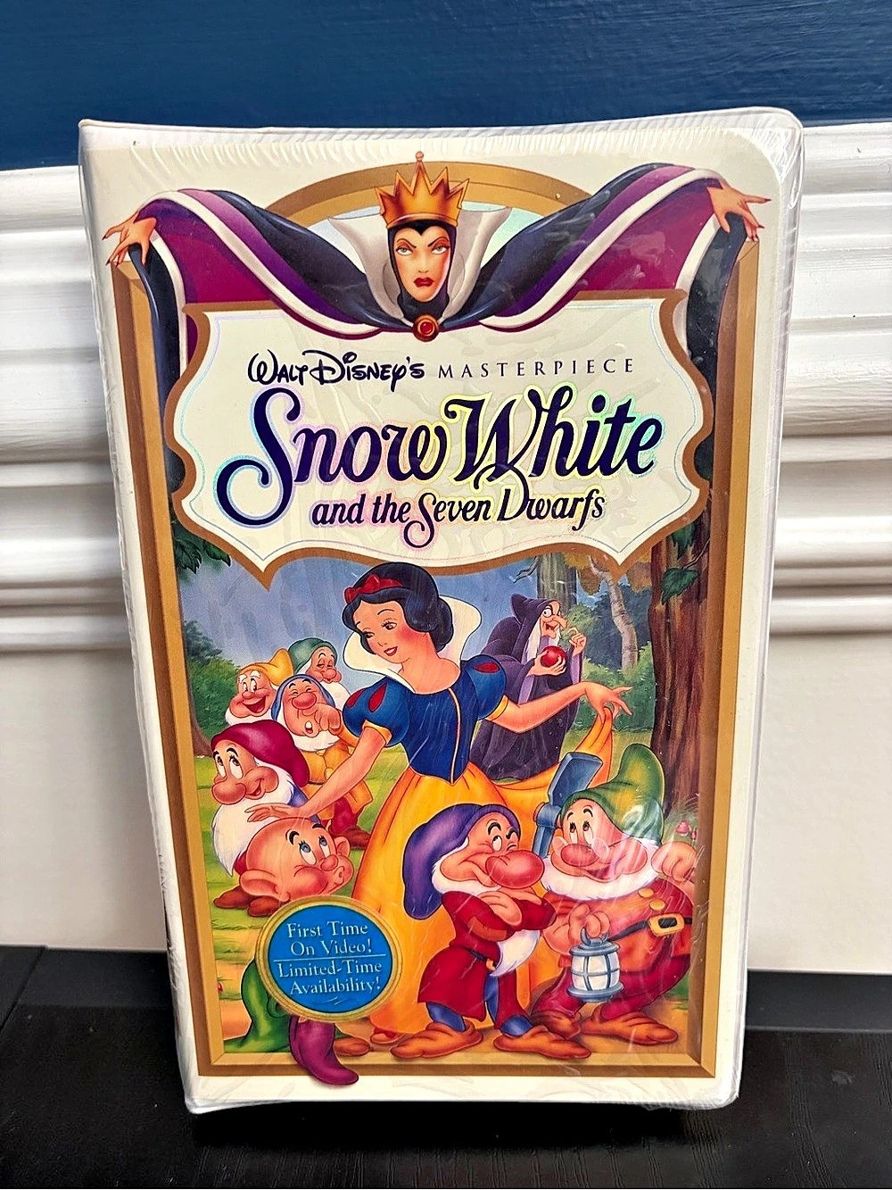 Disney Snow White and the Seven Dwarfs SEALED VHS